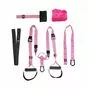 Петли для функционального тренинга Pink Unicorn Original FitTools с набором из 3 широких эспандеров в подарок - вид 1