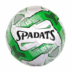 Мяч футбольный SP-502 3-слоя, PU 3.2, 420 гр, машинная сшивка, бело-зеленый