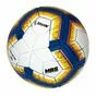 Мяч футбольный №5, белый-синий-красный-желтый - вид 1