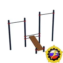 Турники с лавочкой для пресса (PAW-20)