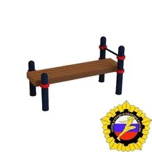 Лавочка для пресса с перекладиной (PAW-28)