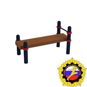 Лавочка для пресса с перекладиной (PAW-28)