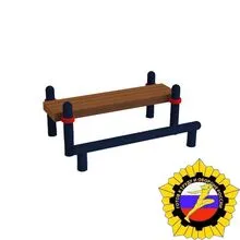 Лавочка для пресса с упором для ног (PAW-34)