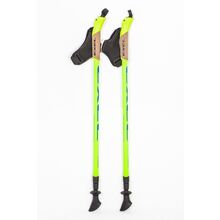 Exel Nordic Trainer 60% Carbon - палки для скандинавской ходьбы, телескопические, 3 секции, длина 61-135 см
