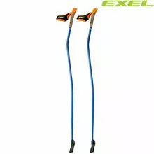 Exel Nordic PRO Curve 100% carbon - палки для скандинавской ходьбы, фиксированные, размеры: 105, 110, 115, 120, 125, 130, 135, 140 см