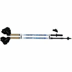 NordicPro Travel Carbon 100 - палки для скандинавской ходьбы, телескопические, 3 секции, длина от 65 до 135 см