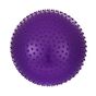 Мяч гимнастический массажный GB-301 55 см, антивзрыв, синий и фиолетовый - вид 1