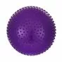 Мяч гимнастический массажный GB-301 65 см, антивзрыв, синий и фиолетовый - вид 1