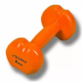 Гантель виниловая SKYFIT SF-VD-2K 2 кг, оранжевый