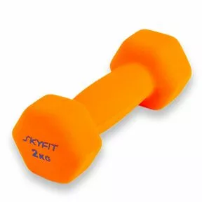 Гантель неопреновая SKYFIT SF – ND2k 2 кг, оранжевый