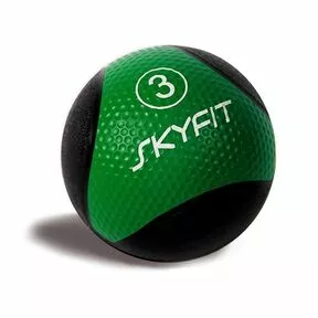 Медбол SKYFIT SF – MB3K 3 кг, зеленый с черным