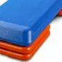 Степ-платформа MAKFIT MAK - STP, 110х41х20 см, трехуровневая, синий с оранжевым - вид 1