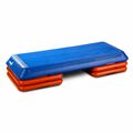 Степ-платформа MAKFIT MAK - STP, 110х41х20 см, трехуровневая, синий с оранжевым