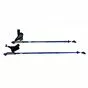NordicPro Blue - палки для скандинавской ходьбы, телескопические двухсекционные, размеры 77-130 см - вид 2