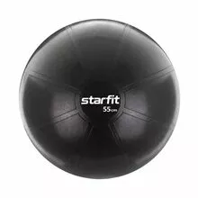 Гимнастический мяч (фитбол) PRO GB-107, 55 см, 1100 гр, без насоса, чёрный, антивзрыв