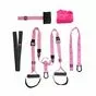 Петли для функционального тренинга Pink Unicorn Original FitTools с профессиональной скакалкой в подарок - вид 1