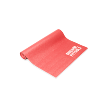 Коврик для йоги и фитнеса 5 мм, ПВХ - Original FitTools FT-YGM-5, 190х60 см, красный