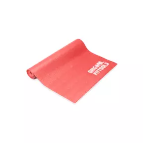 Коврик для йоги и фитнеса 5 мм, ПВХ - Original FitTools FT-YGM-5, 190х60 см, красный