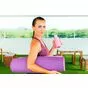 Коврик для фитнеса и йоги 6 мм, двуслойный, TPE - Original FitTools FT-YGM6-2TPE-4, 183x61,5 см, бордово-розовый - вид 4