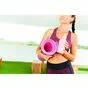 Коврик для фитнеса и йоги 6 мм, двуслойный, TPE - Original FitTools FT-YGM6-2TPE-4, 183x61,5 см, бордово-розовый - вид 6