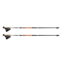 Gabel X-1.35 Active Black/Orange - палки для скандинавской ходьбы фиксированные, 105, 110, 115, 120, 125, 130, 135 см
