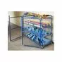 Универсальный шкаф для бассейна UNO, алюминий, 169,5х62х159 см, разборный, цветной - вид 4