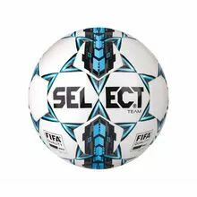 Футбольный мяч Magic Goods Select, размер 5, светло-синий/белый