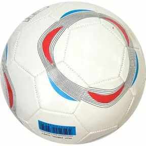 Мяч футбольный №5, PVC 1.8, машинная сшивка, белый