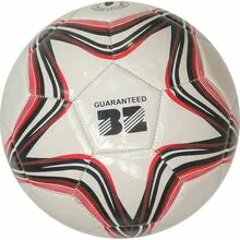 Мяч футбольный №5, PVC 2.5, машинная сшивка, белый