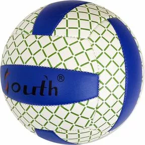 Мяч волейбольный, PVC 2.7, 280 гр, машинная сшивка, синий