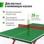 UNIX Line 14 mm SMC (Green/Red) - cтол теннисный Антивандальный Всепогодный Зеленый - вид 8