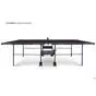 Start Line Game Outdoor Black - Стол теннисный Всепогодный с сеткой  черный - вид 1