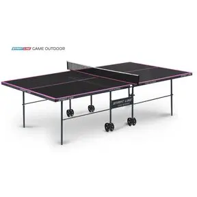 Start Line Game Outdoor Black - Стол теннисный Всепогодный с сеткой  черный