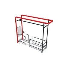 Уличный спортивный комплекс с брусьями для отжиманий