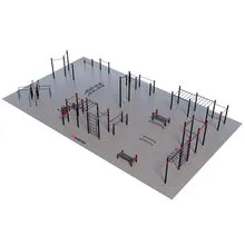 Проект Районная площадка для Воркаут и ГТО 3-7