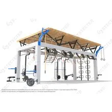 Уличный спортивный комплекс 