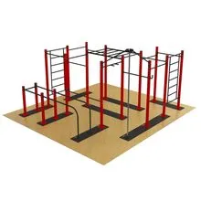 Мобильный комплекс для Воркаут и ГТО Стандарт-12