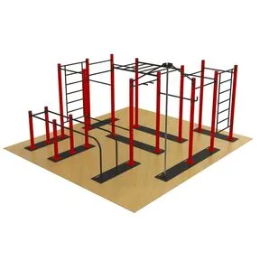 Мобильный комплекс для Воркаут и ГТО Стандарт-12 Мобильный комплекс для Воркаут и ГТО Стандарт-12