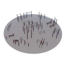 Проект Парковая площадка для Воркаут и ГТО 4-1