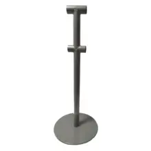 Прима Раунд - Сосна - мобильный переносной балетный станок, двухуровневый с круглыми стойками. Поручни: сосна