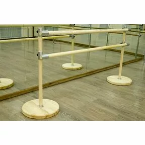 «Баланс-2» - хореографический деревянный станок двухуровневый – мобильный, переносной - с регулировкой высоты. Из сосны, бука или бука